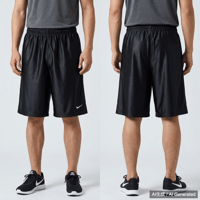 Nike ハーフパンツ Lサイズ 黒 ※腰ゴム伸びきり
