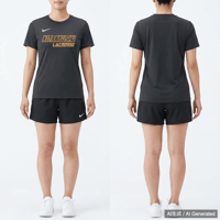NIKE 北九州 女子ラクロス レディース ユニフォーム ウェア 上下セット M