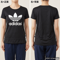 adidas 半袖Tシャツ 黒 レディースM
