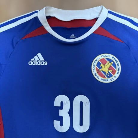 adidas 駒澤サッカークラブ U-15 ユニフォーム 上下セット #30 M