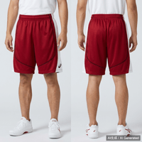 asics バスケットボールパンツ Mサイズ 赤