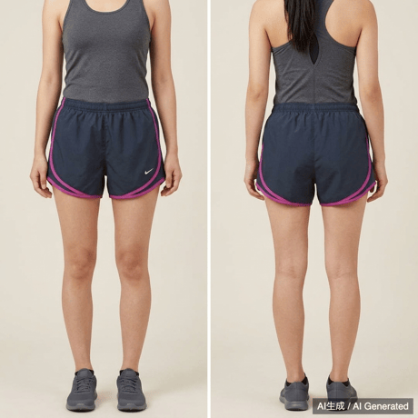 Nike DRI-FIT ランニングショーツ レディースL