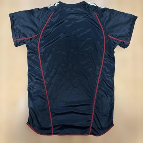 MIZUNO ランニング シャツ ブラック レッド Sサイズ