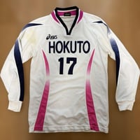 asics HOKUTO 17 バレーボールユニフォーム 長袖シャツ