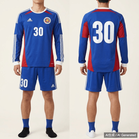 adidas 駒澤サッカークラブ U-15 ユニフォーム 上下セット #30 M
