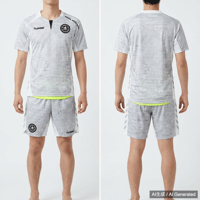 hummel FC Skull サッカーユニフォーム 上下 Mサイズ ホワイト