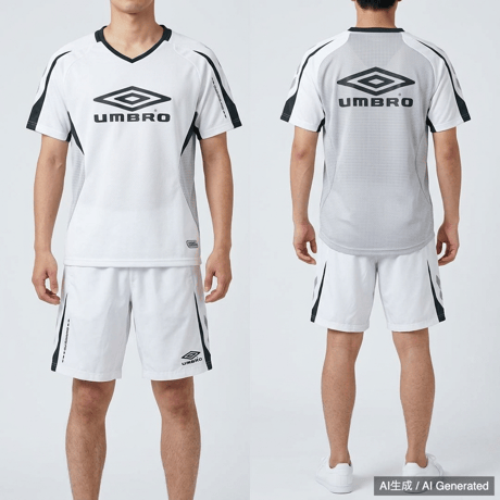 UMBRO ウェア 上下セット ホワイト メンズM