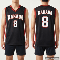 NAKADA バスケットボール ユニフォーム ダンクトップ