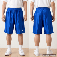 CONVERSE バスケットボールパンツ ブルー Mサイズ