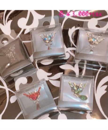 MYK WORK/実柚季　MM-010　Jewel drop bindi (エリナイト/G)