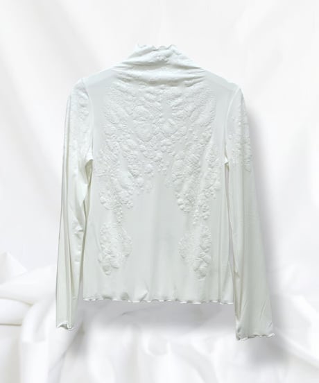 4298 SHIZUKA KOMURO レースフロッキーチュールトップス [561-600242]