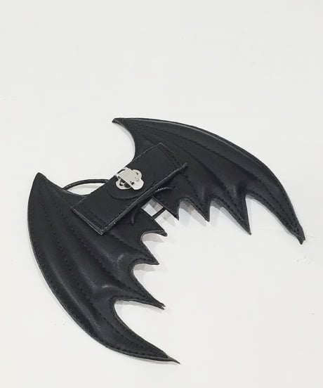 ATELIER-PIERROT／ “Nocturnal Grave” Batwing Mended Shoes (ブラック）S～XLの4サイズ