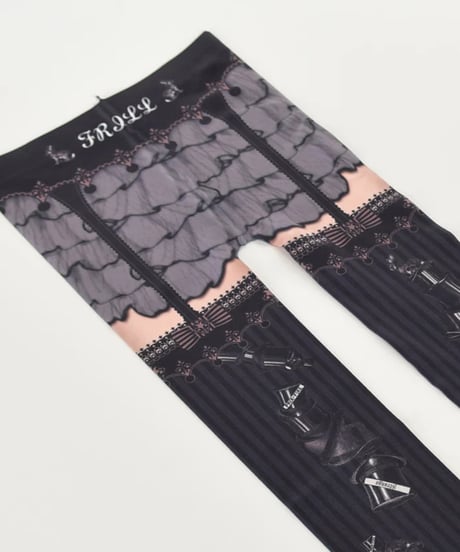 h.NAOTO/エイチ・ナオト　Black Bunny Tease Tights