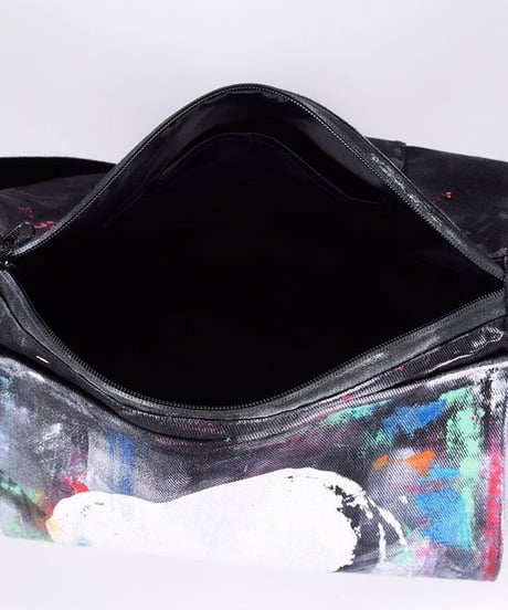 h.NAOTO/エイチ・ナオト　Destroy Action Paint Bag