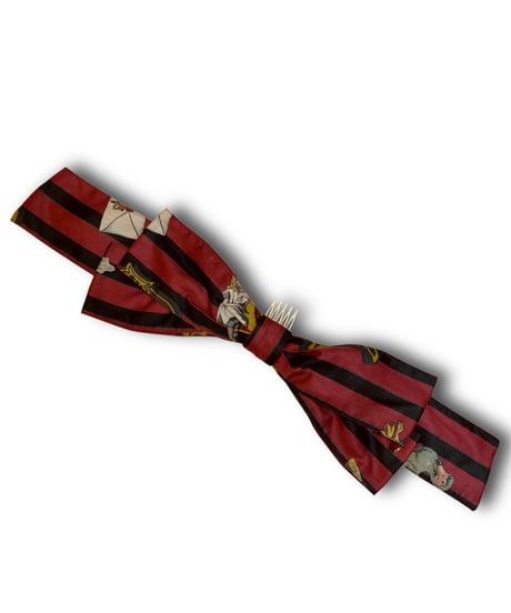 Perla nell' ostrica　2026P-AC  Alice in Wonder Glyph 2Way ribbon（Red）