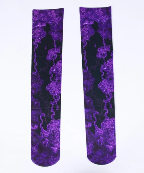h.NAOTO/エイチ・ナオト　Violet Bloody Rose Overknees