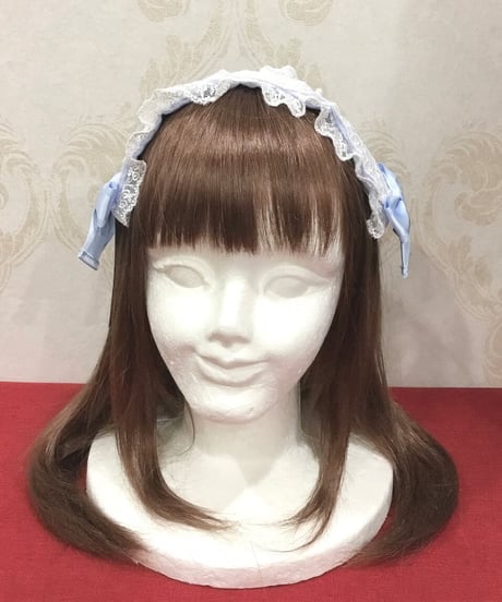 Pina sweetcollection／ローズアーチカチューシャ（サックス）