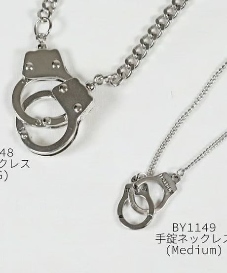 Deorart/ディオラート  BY1148 [BIG size] 手錠デザイン・ネックレスペンダント [handcuffs]