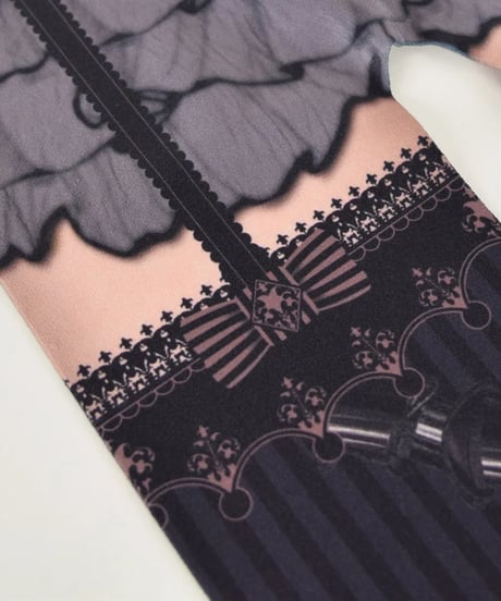 h.NAOTO/エイチ・ナオト　Black Bunny Tease Tights