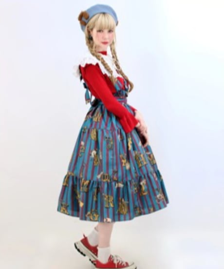 Perla nell' ostrica　125045-1  Alice in Wonder Glyph skirt（Blue）