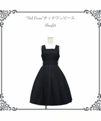 Sheglit/シェグリット／"Del Fiore"タックワンピース