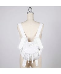 h.NAOTO/エイチ・ナオト　Lovely Bunny Frill Backpack / WH