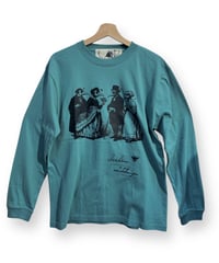 Recld RE096 プレイグマスク ロングTシャツ(グリーン)