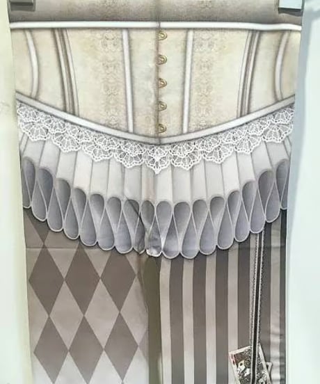Estrellas / 白の女王のタイツ／2サイズ展開