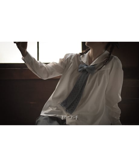 ネバアランド　星の船セーラーブラウス〈白〉　M・L