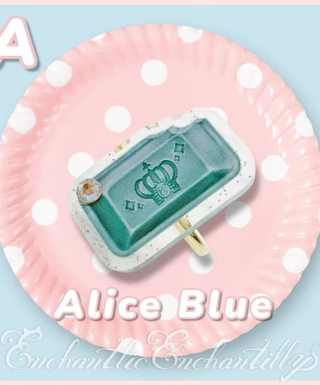 Enchantlic Enchantilly／chocolate ring Alice blue -A-