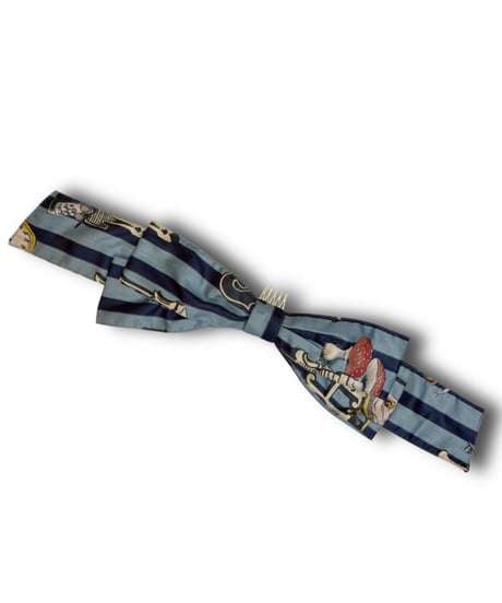 Perla nell' ostrica　2026P-AC  Alice in Wonder Glyph 2Way ribbon（sax Blue）