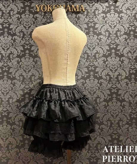 ATELIER-PIERROT／Sanctuaire Lace Drawers（ブラック）