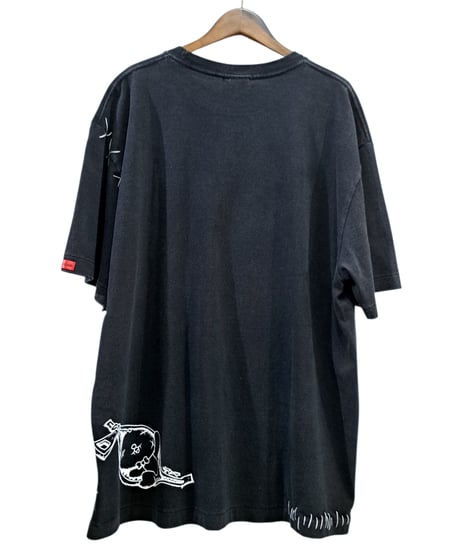 DEATHBEAR/デスベア　【DEATH】stitch custom T-SHIRTS