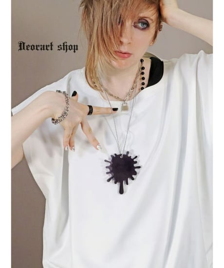 Deorart/ディオラート  GD007 アクリル BIGチャーム ネックレス＆ペンダント [スプラッシュ]