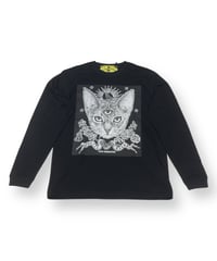 OUJIA BOARD/ウイジャボード　OB339　ヘルキャットロングTシャツ