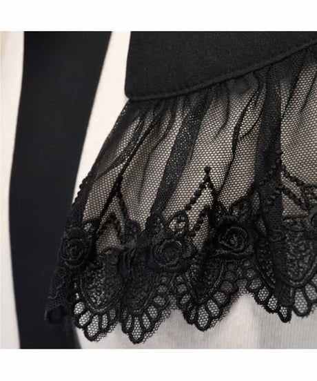 Sheglit/シェグリット／Serena Detachable Collar（ブラック）