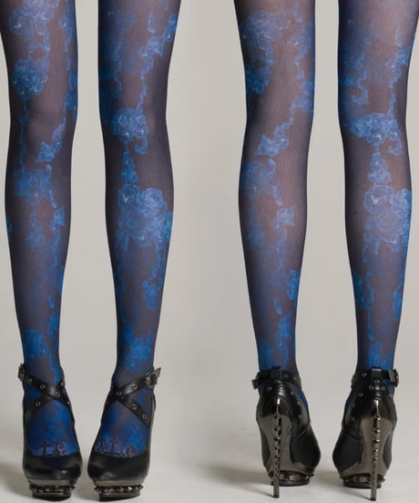 h.NAOTO/エイチ・ナオト　Blue Bloody Rose Tights
