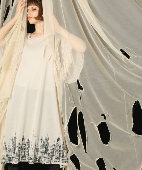 h.NAOTO/エイチ・ナオト 　Church overlong dress
