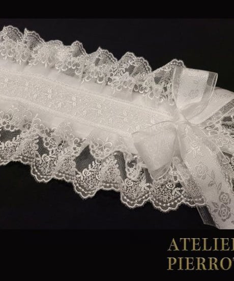 ATELIER-PIERROT／ロマネスクヘッドドレス（White）
