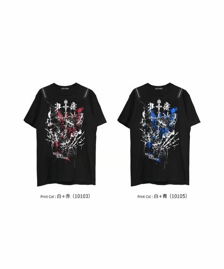 SEXPOT ReVeNGe/セックスポット sa681519 Shoulder Zip Original Cutsew 毒蛾リベンジ