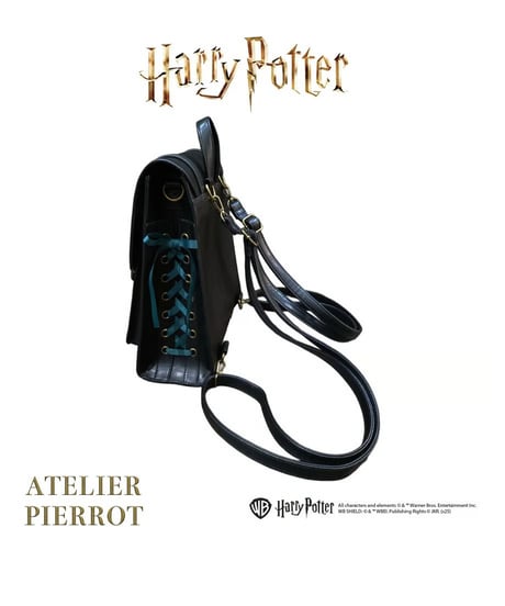 ATELIER-PIERROT／～Harry Potter～編み上げサッチェルバッグ（スリザリン）