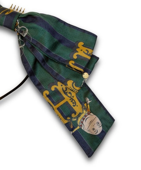 Perla nell' ostrica　2026P-AC  Alice in Wonder Glyph 2Way ribbon（Green）