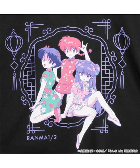 LISTEN FLAVOR/リッスンフレーバー  RNM-0025 らんま1/2 ヒロインズベルトロンT【BLACK】
