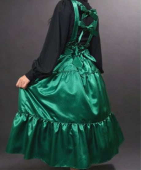 Perla nell' ostrica　125045-3   Clio Skirt 　 ーShantungVer.ー   （Green）
