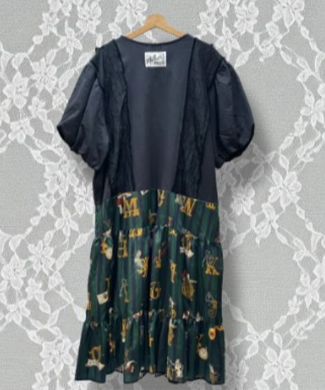 Mother's made/マザーズメイド　Perla nell'ostricaコラボワンピース(Green)