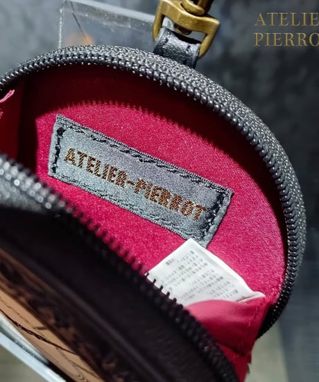 ATELIER-PIERROT／Pochette a la carte Coin Purse ~Clock~（ブラック）