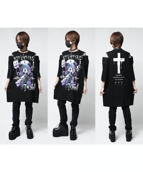 SEXPOT ReVeNGe/セックスポットリベンジ sa681536 Shoulder Zip Big Cutsew Test Object