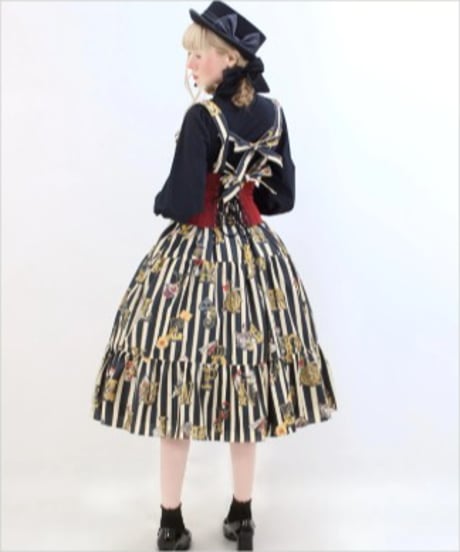 Perla nell' ostrica　125045-1  Alice in Wonder Glyph skirt（Black）