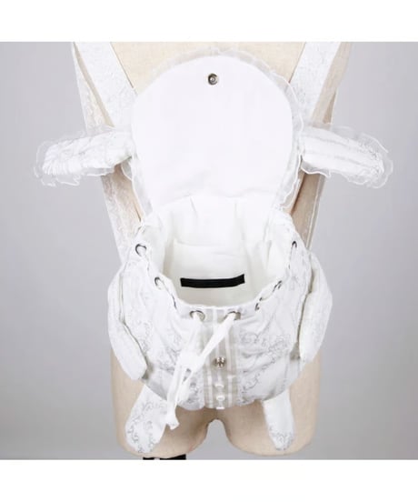 h.NAOTO/エイチ・ナオト　Lovely Bunny Frill Backpack / WH