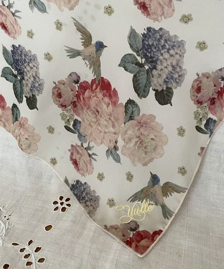 yulle/ユル　Scarf ＊ antique floral